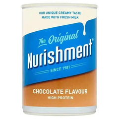 Nurishment The Original Chocolate Flavour 400g (Case of 12) - Honesty Sales
