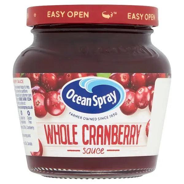 Ocean Spray Whole Cranberry Sauce 250g (Case of 6) - Honesty Sales