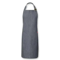 Oliver Harvey Denim Bib Apron Black, Grey, Indigo - Honesty Sales