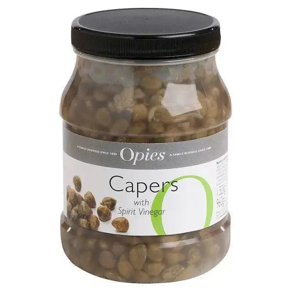 Opies Capers in Vinegar 1.52kg (Drained Weight 960kg) - Honesty Sales