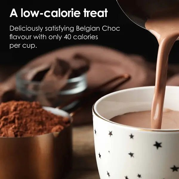 Options Instant Belgian Hot Chocolate Drink 220g (Case of 6) - Honesty Sales