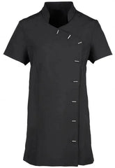 Orchid Beauty and Spa Tunic Black, Blue and Sapphire - Honesty Sales