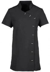 Orchid Beauty and Spa Tunic Black, Blue and Sapphire - Honesty Sales