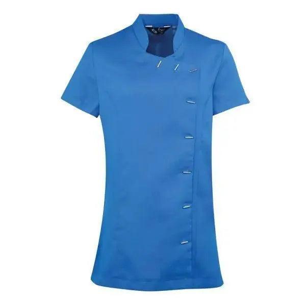 Orchid Beauty and Spa Tunic Black, Blue and Sapphire - Honesty Sales