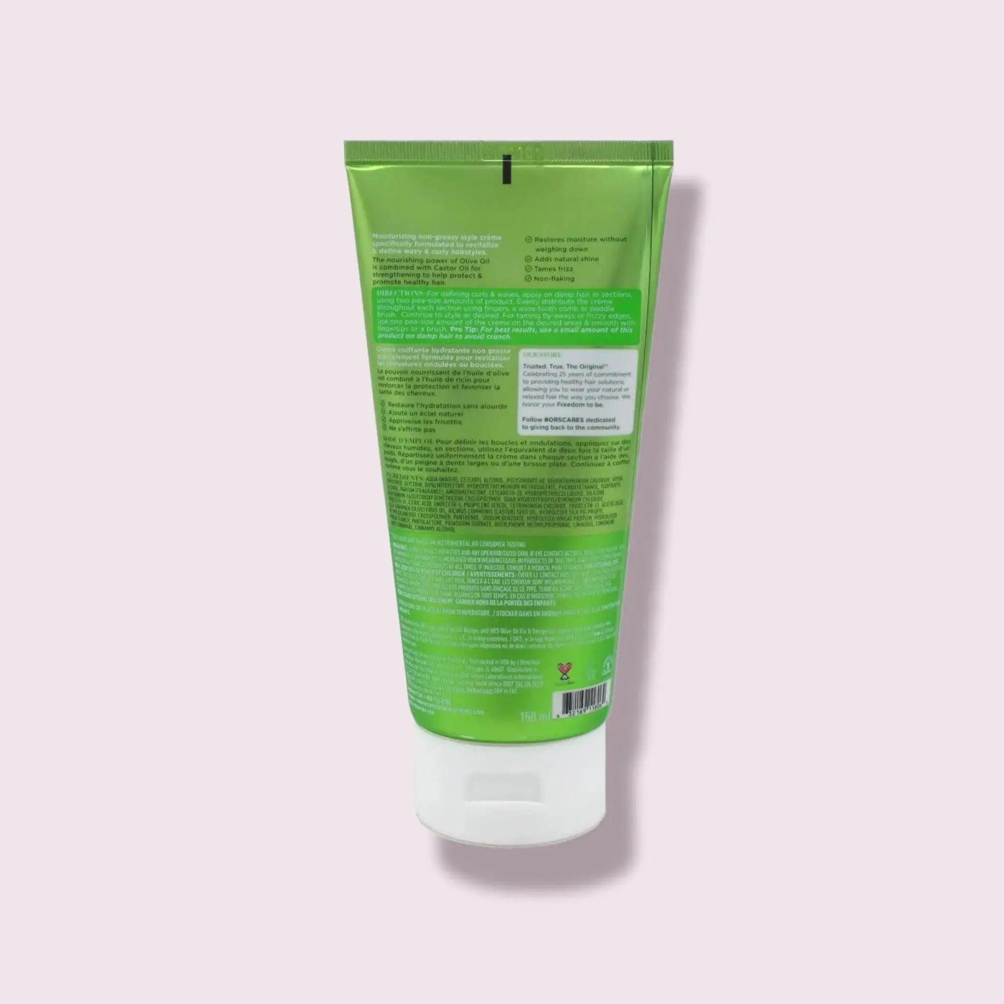 Ors Olive Oil Fix-it No-grease Creme Styler 5 Oz - Honesty Sales