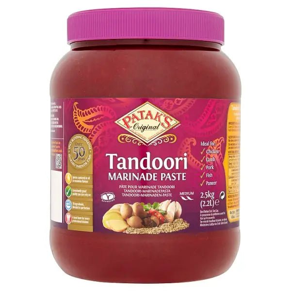 Patak's Original Tandoori Marinade Paste 2.5kg - Honesty Sales
