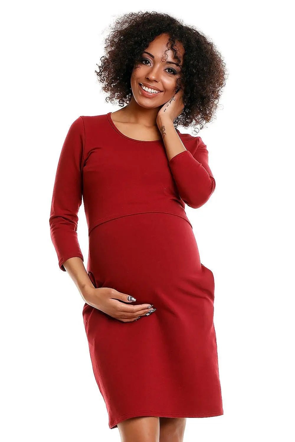 PeeKaBoo boat neckline knitted dress - Honesty Sales