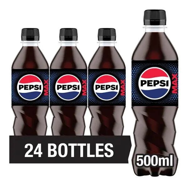 Pepsi Max 500ml (Case of 24) - Honesty Sales
