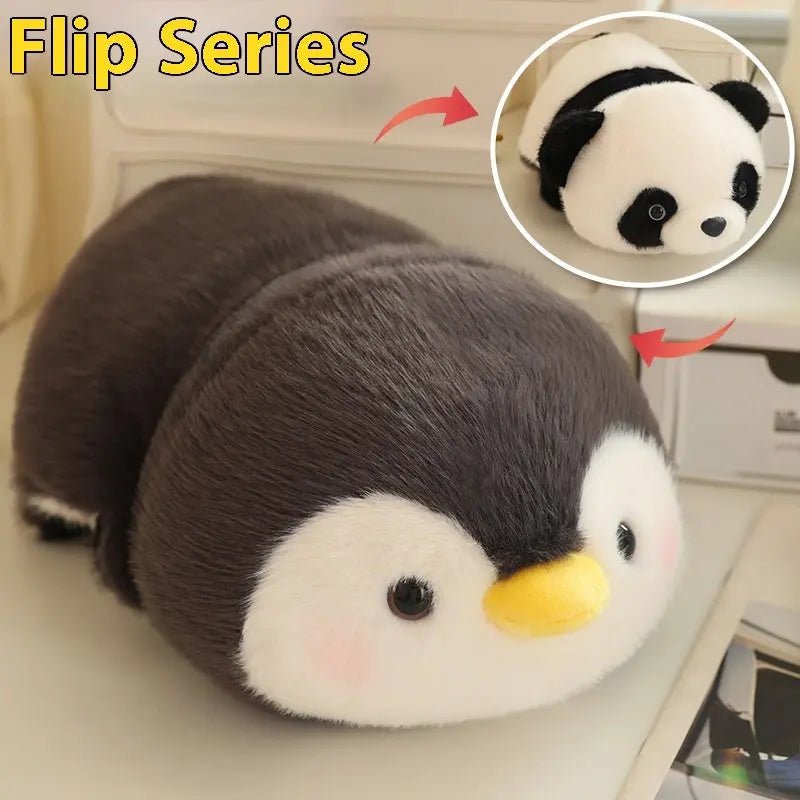 Plush Toys Elephant Penguin Panda Lesser Panda White Rabbit Girl's Birthday Gift - Honesty Sales