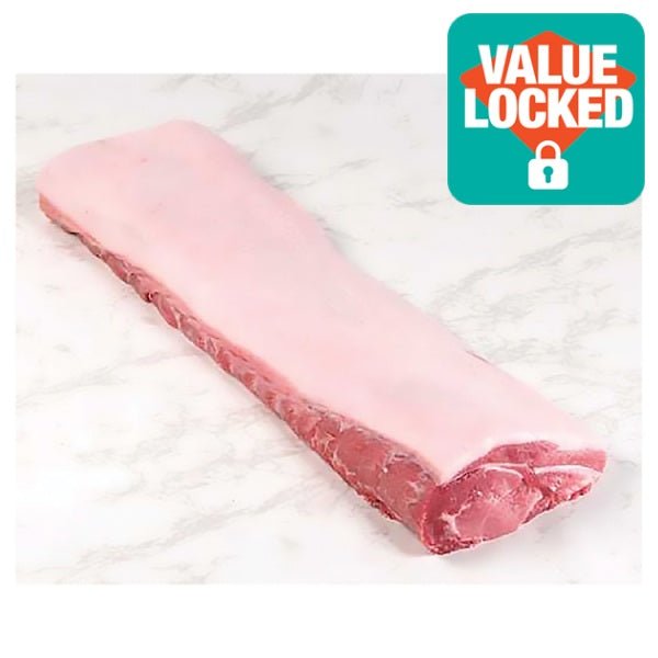 Pork Loin Boneless and Rind removed (1 x av 5kg) - Honesty Sales
