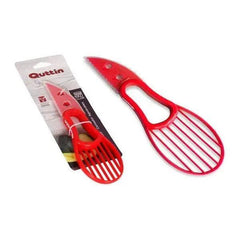 Potato Masher Quttin Red Plastic dimensions 18 cm - Honesty Sales