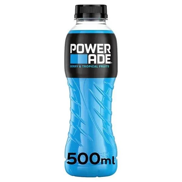 Powerade Berry and Tropical Sports Drink 500ml (Case of 12) - Honesty Sales