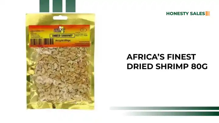 Africa’s Finest Dried Shrimp 80g by@Outfy