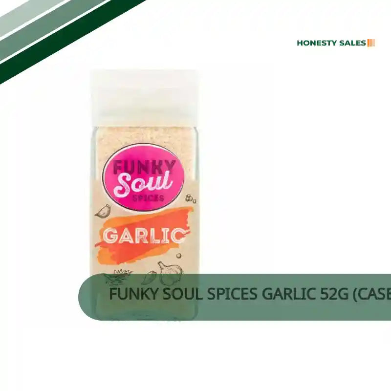FUNKY Soul SPICES Garlic 52g (Case of 6) by@Outfy