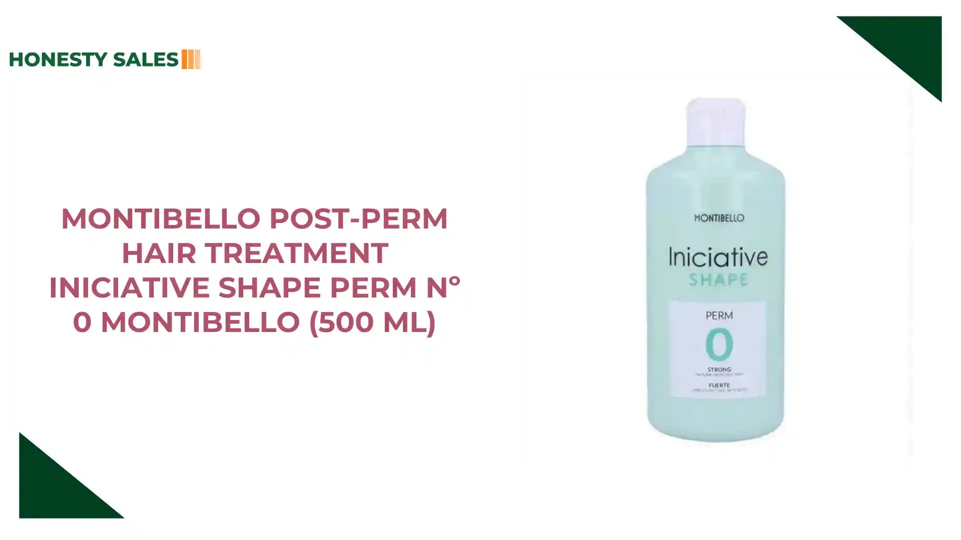 Montibello Post-Perm Hair Treatment Iniciative Shape Perm Nº 0 Montibello (500 ml) by@Outfy