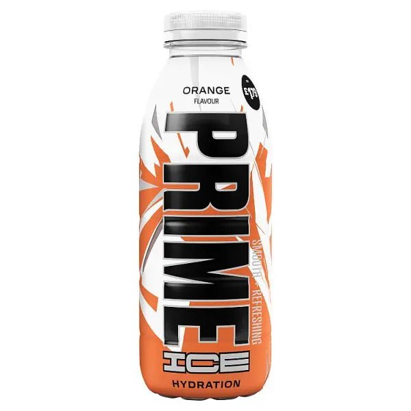 Prime Hydration Ice Orange 500ml (case of 12) - Honesty Sales