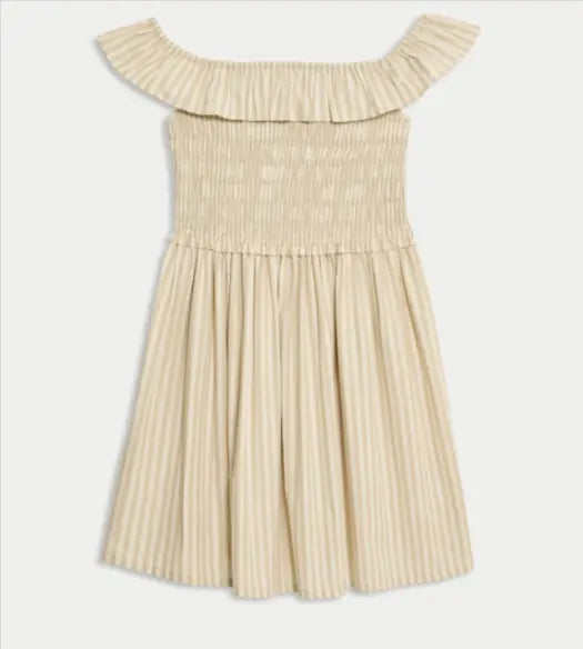 Pure Cotton Striped Dress (6 - 16 Yrs) - Honesty Sales