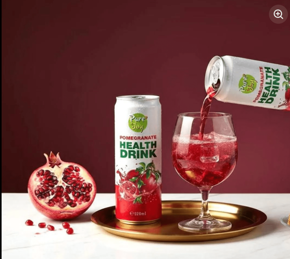 Pure Joy Pomegranate Health Drink 330ml (Case of 24) - Honesty Sales