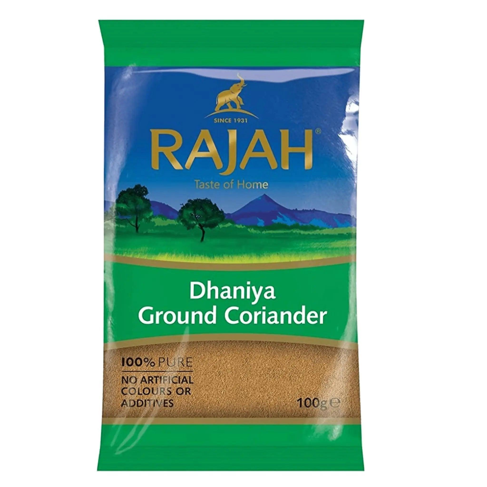 Rajah Dhaniya Ground Coriander - Honesty Sales