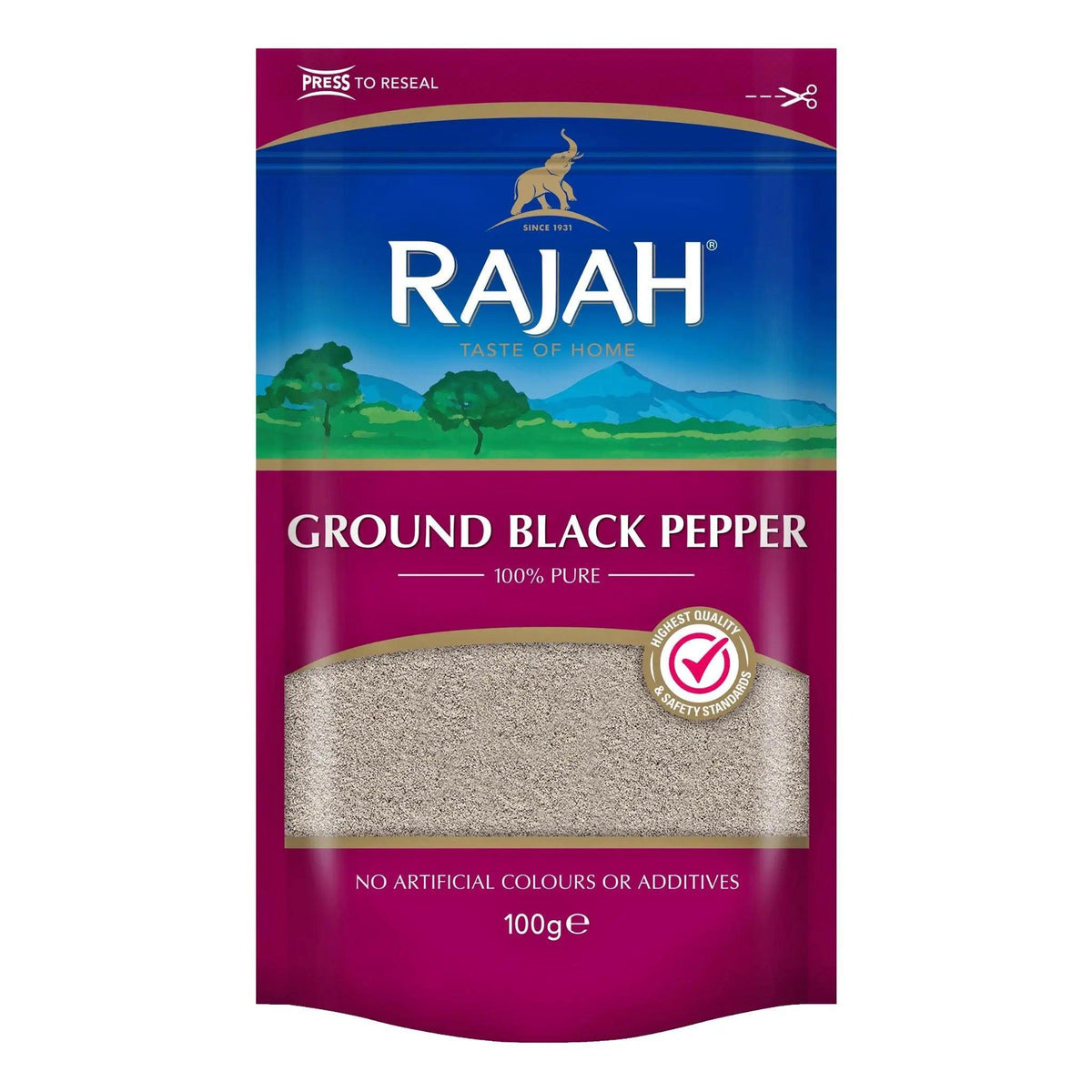 Rajah Ground Black Pepper - Honesty Sales