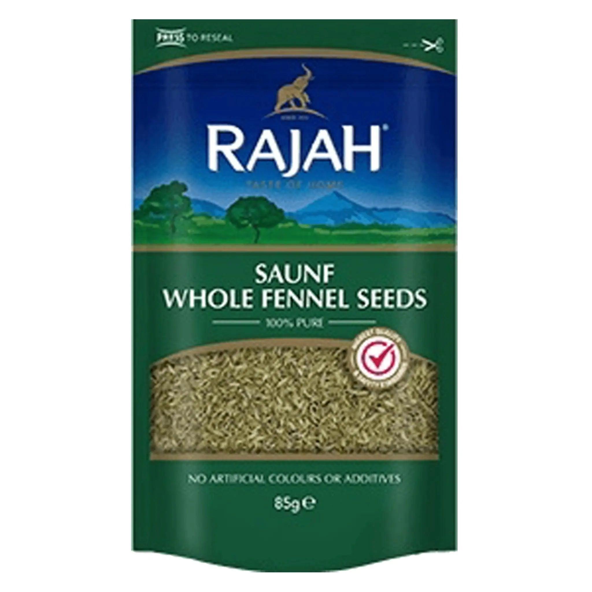 Rajah Saunf Whole Fennel Seeds (100g) - Honesty Sales