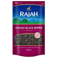 Rajah Whole Black Pepper (100g) - Honesty Sales