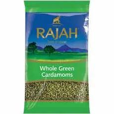 Rajah Whole Green Cardamons 50g Since 1931 - Honesty Sales