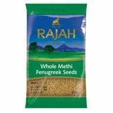 Rajah Whole Methi Fenugreek Seed 100g - Honesty Sales