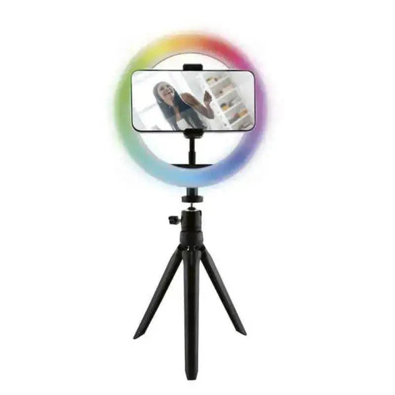 Rechargeable Selfie Ring Light KSIX Smartphone 12W - Honesty Sales
