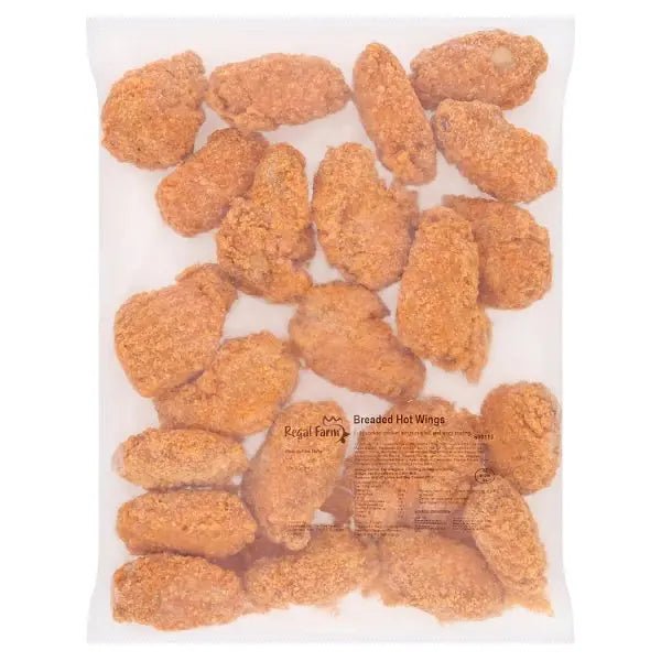 Regal Farm Breaded Hot Wings 2kg - Honesty Sales