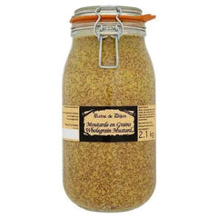 Reine de Dijon Wholegrain Mustard 2.1kg - Honesty Sales