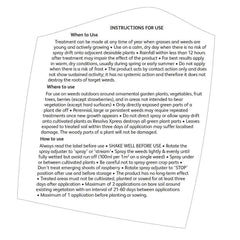 Resolva Xpress 24hr Weedkiller ontrols of a range - Honesty Sales