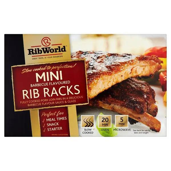 Rib World Mini Barbecue Flavoured Rib Racks 300g - Honesty Sales