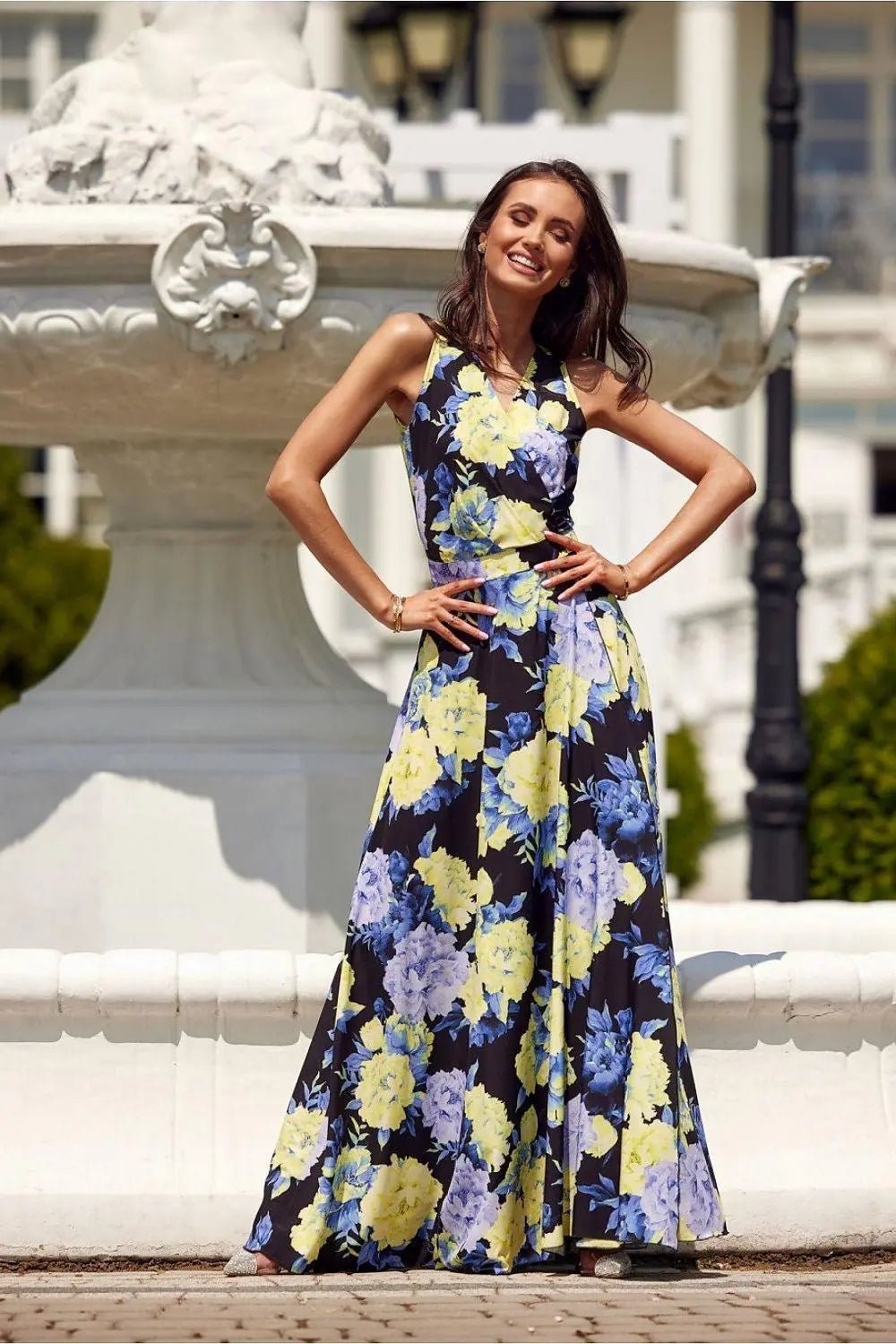 Roco Fashion floral pattern dress - Honesty Sales