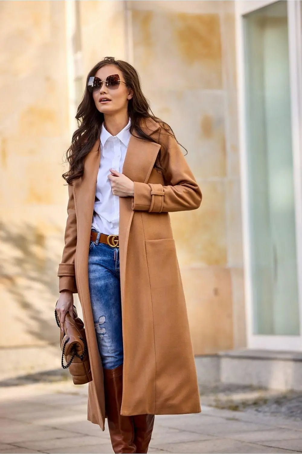 Roco Fashion slip with front pocket coat - Honesty Sales