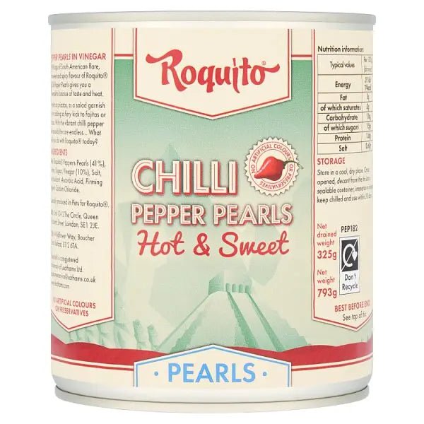 Roquito Chilli Pepper Pearls 793g - Honesty Sales