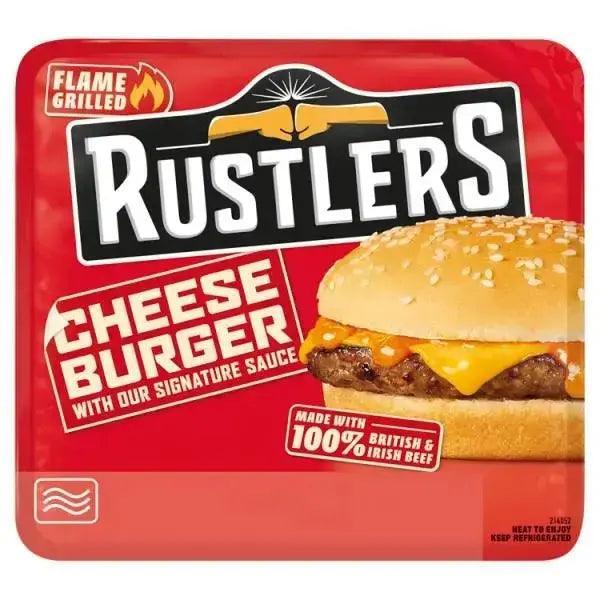 Rustlers Flame Grilled Cheese Burger 141g - Honesty Sales