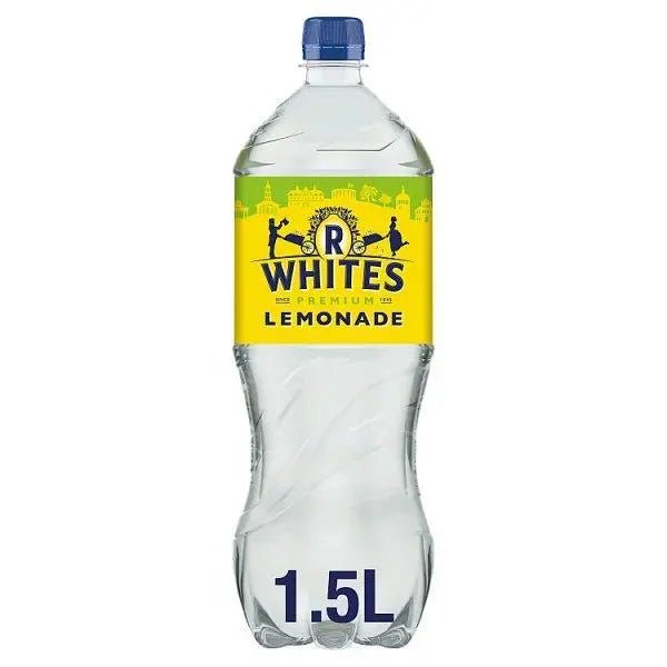 R.White's Lemonade Bottle 1.5L (Case of 12) - Honesty Sales