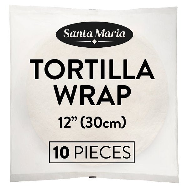 Santa Maria 10 Tortilla Wrap 12 - Honesty Sales