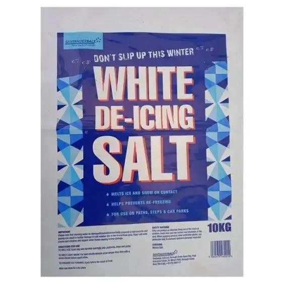 Santander Salt White De-Icing Salt 10kg - Honesty Sales