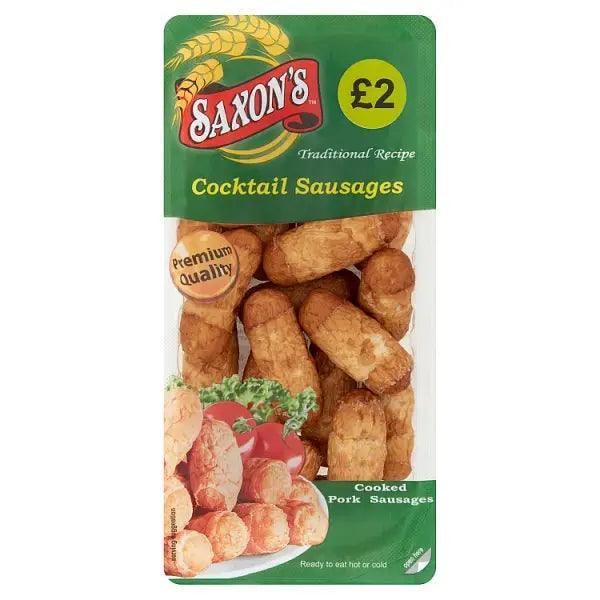 Saxon's Cocktail Sausages 240g (Case of 6) - Honesty Sales