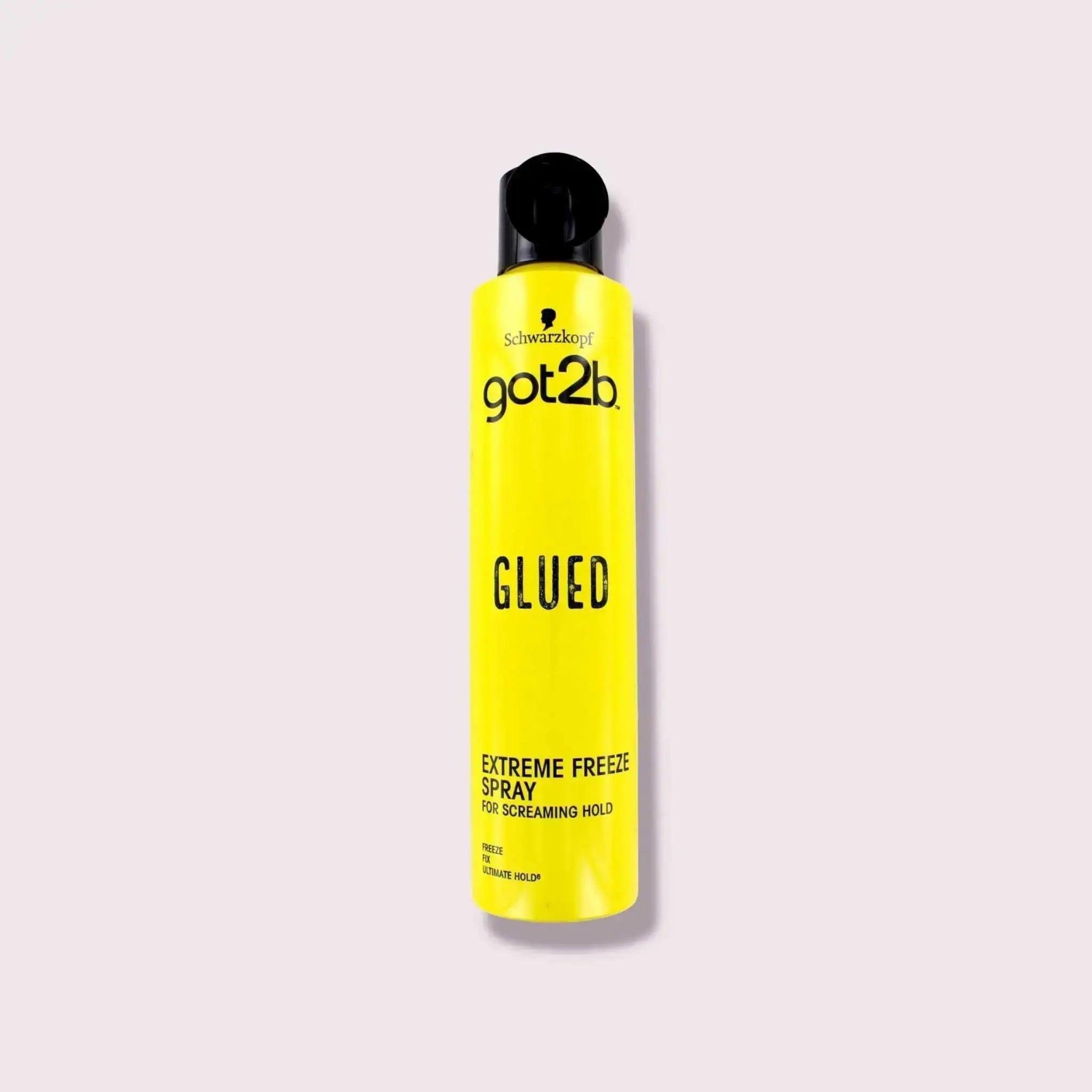 Schwarzkopf Got2b Glued Hairspray for strong hold 300ml - Honesty Sales