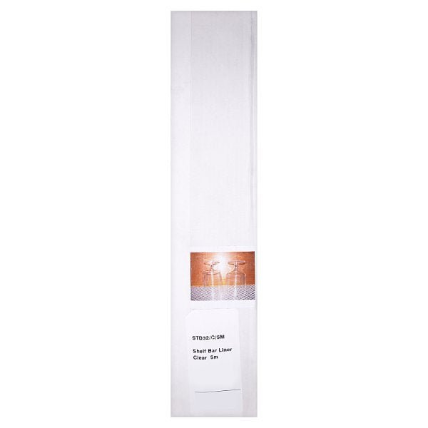 Shelf Bar Liner Clear 5m - Honesty Sales