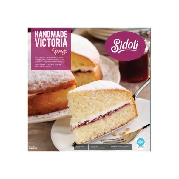Sidoli Bakewell Tart Slice 2.300kg - Honesty Sales
