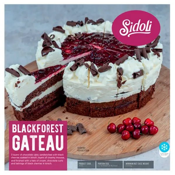 Sidoli Blackforest Gateau 2.100kg - Honesty Sales