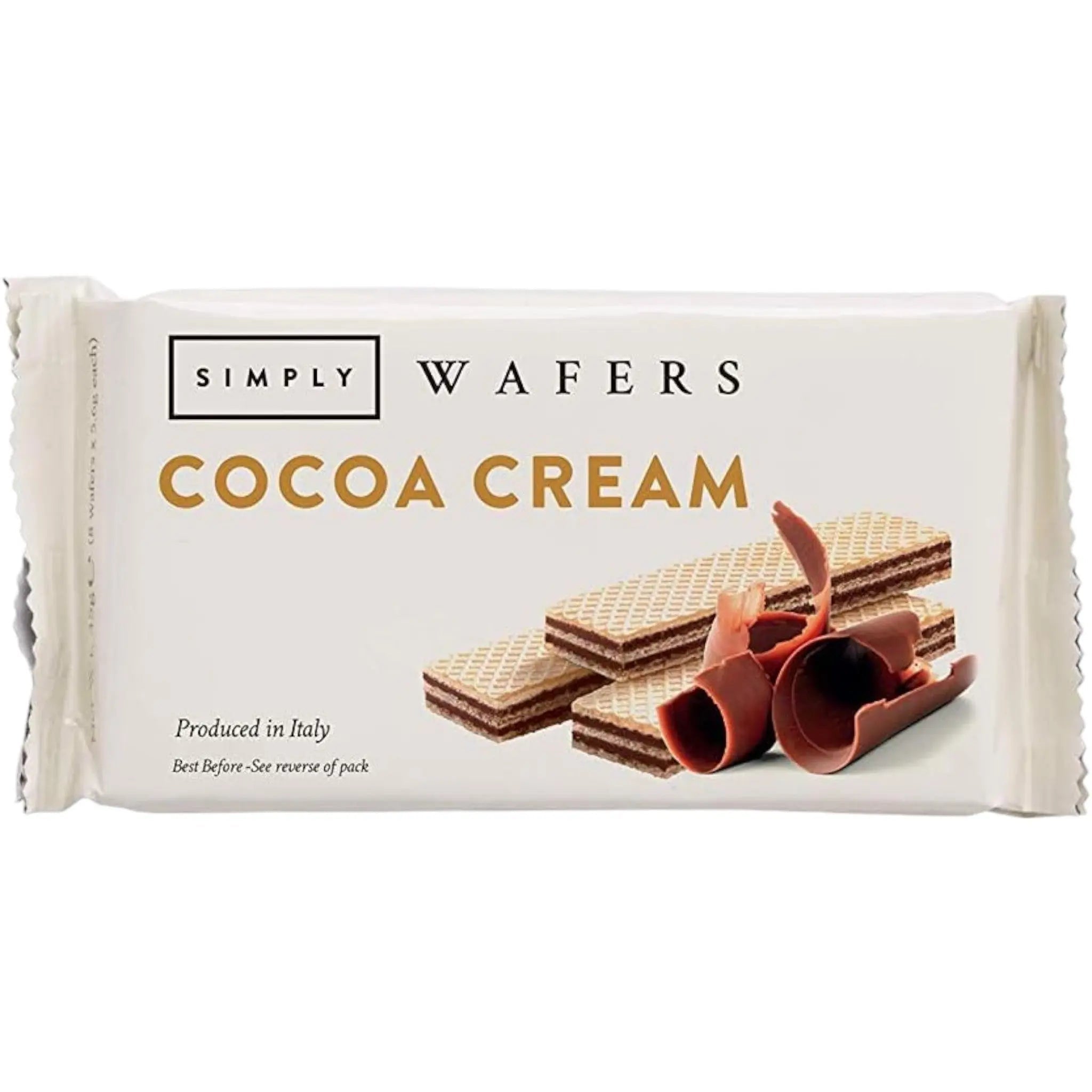 Simply Cocoa Cream Wafers 45g - Pack of 20 - Honesty Sales