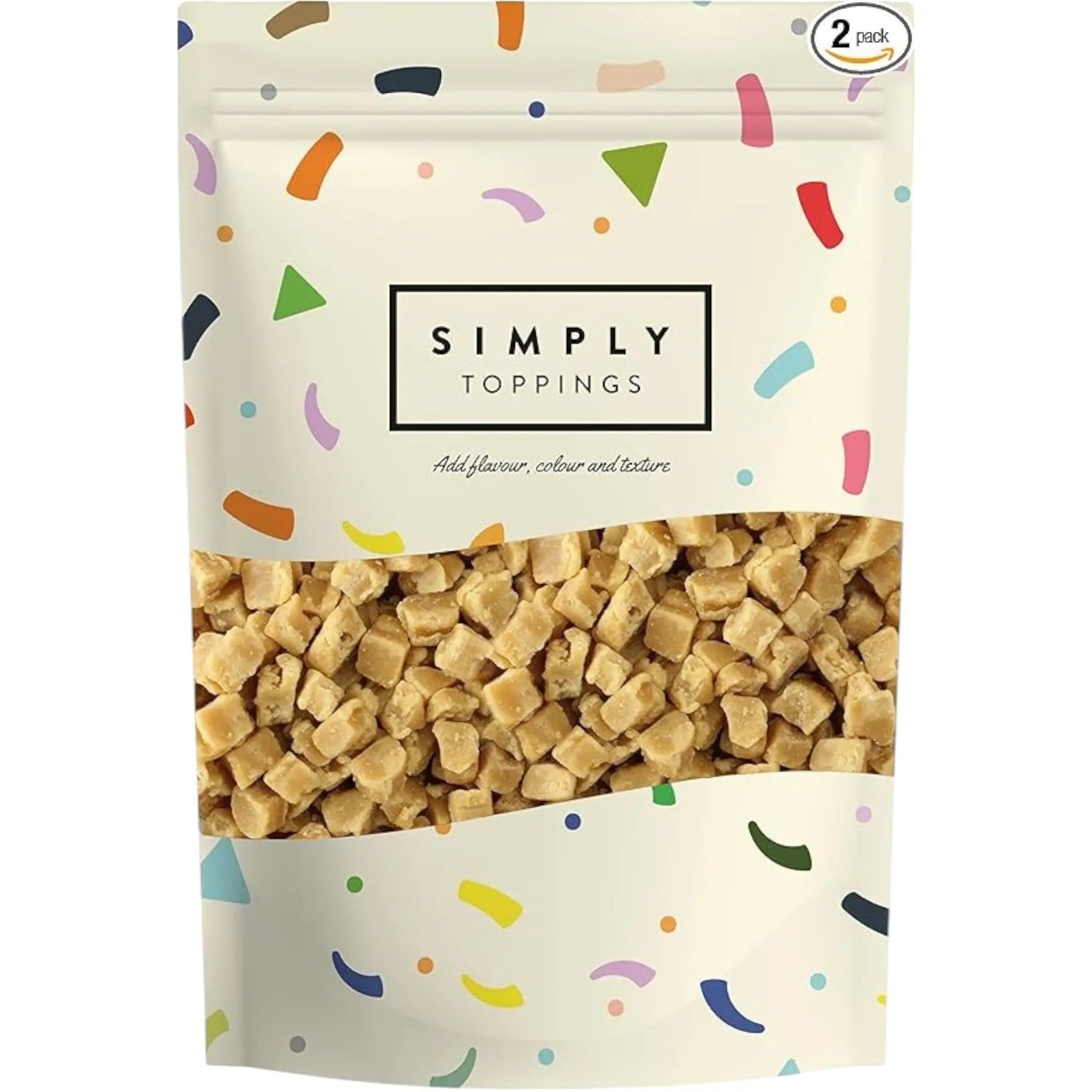 Simply Diced Caramel Pieces - Honesty Sales
