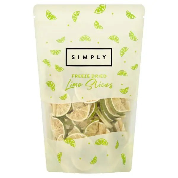 Simply Freeze Dried Lime Slices 100g - Honesty Sales