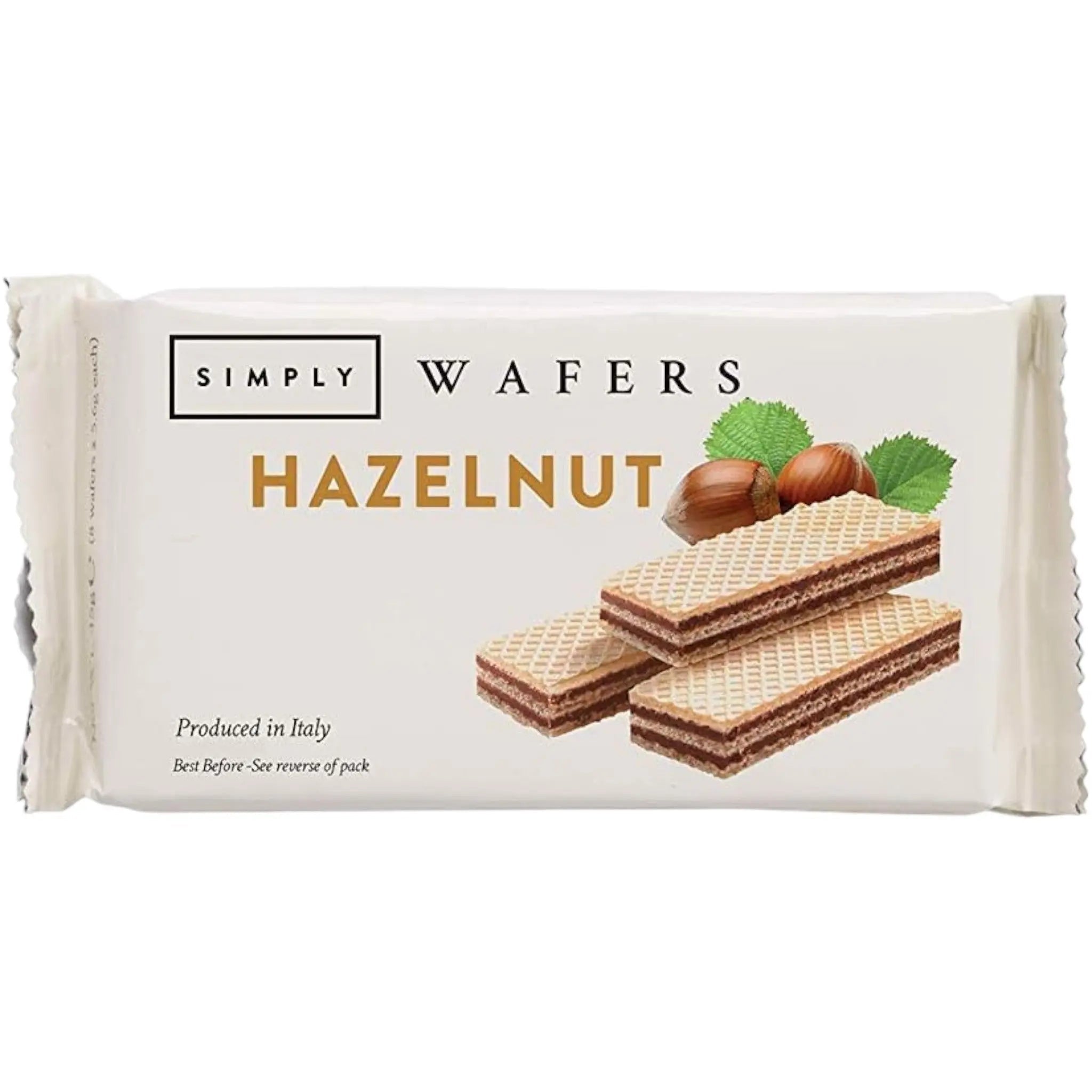 Simply Hazelnut Wafers 45g - Pack of 20 - Honesty Sales