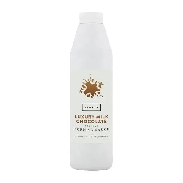 Simply Luxury Milk Chocolate Topping Sauce - Honesty Sales